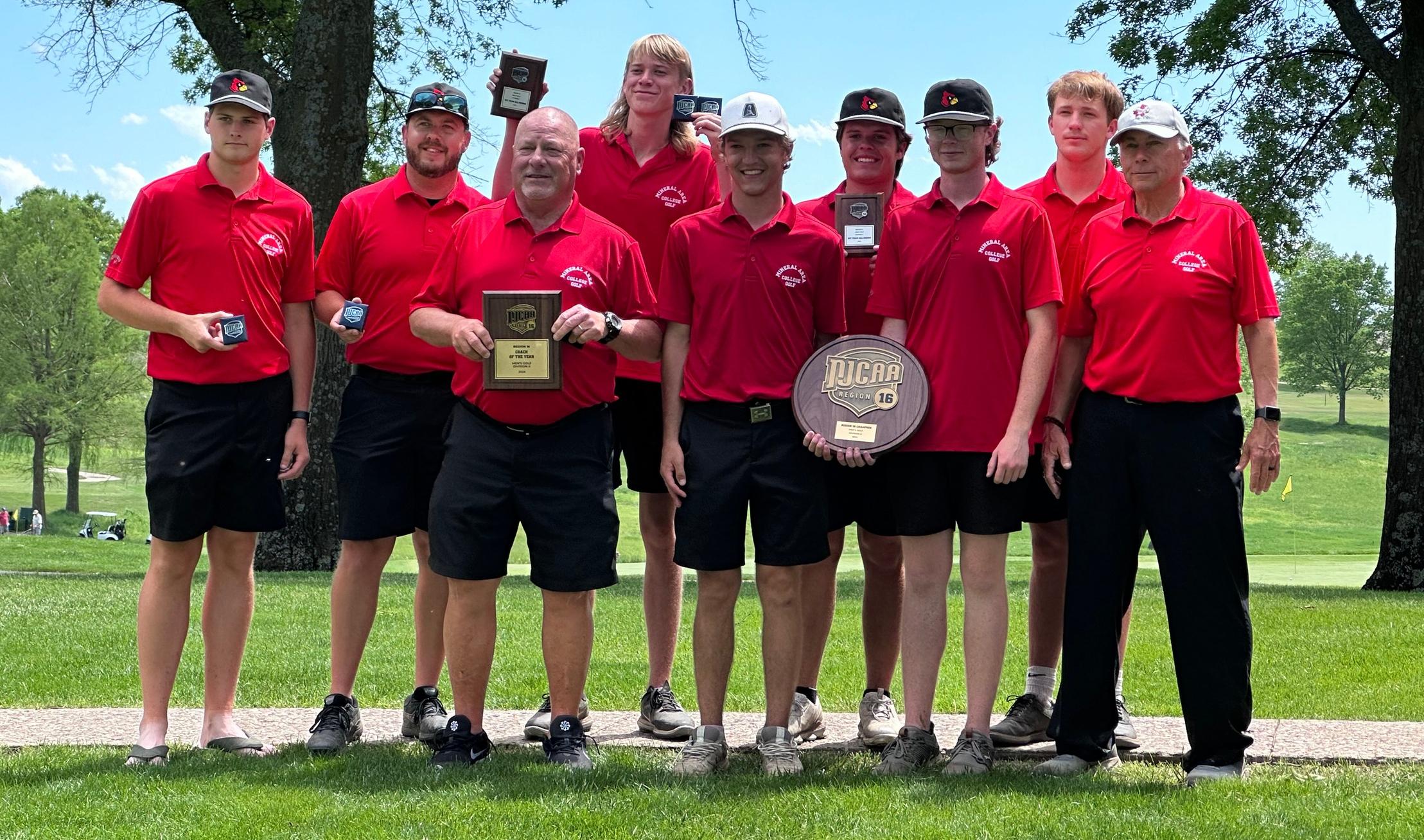 Golf Team Wins Region Championship - Dugal Qualifies For National Tournament