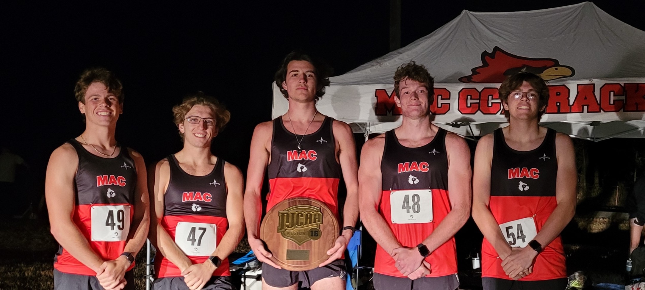 Men's Cross Country Wins 6th Consecutive Region Championship