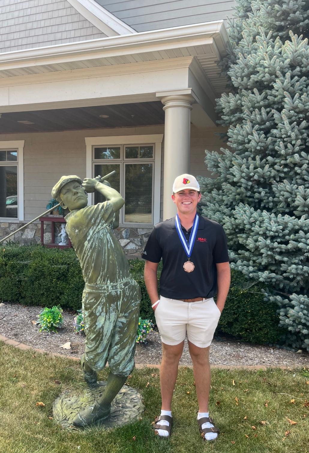 Colin Pini Leads MAC to 5th Place Finish at Cougar Classic